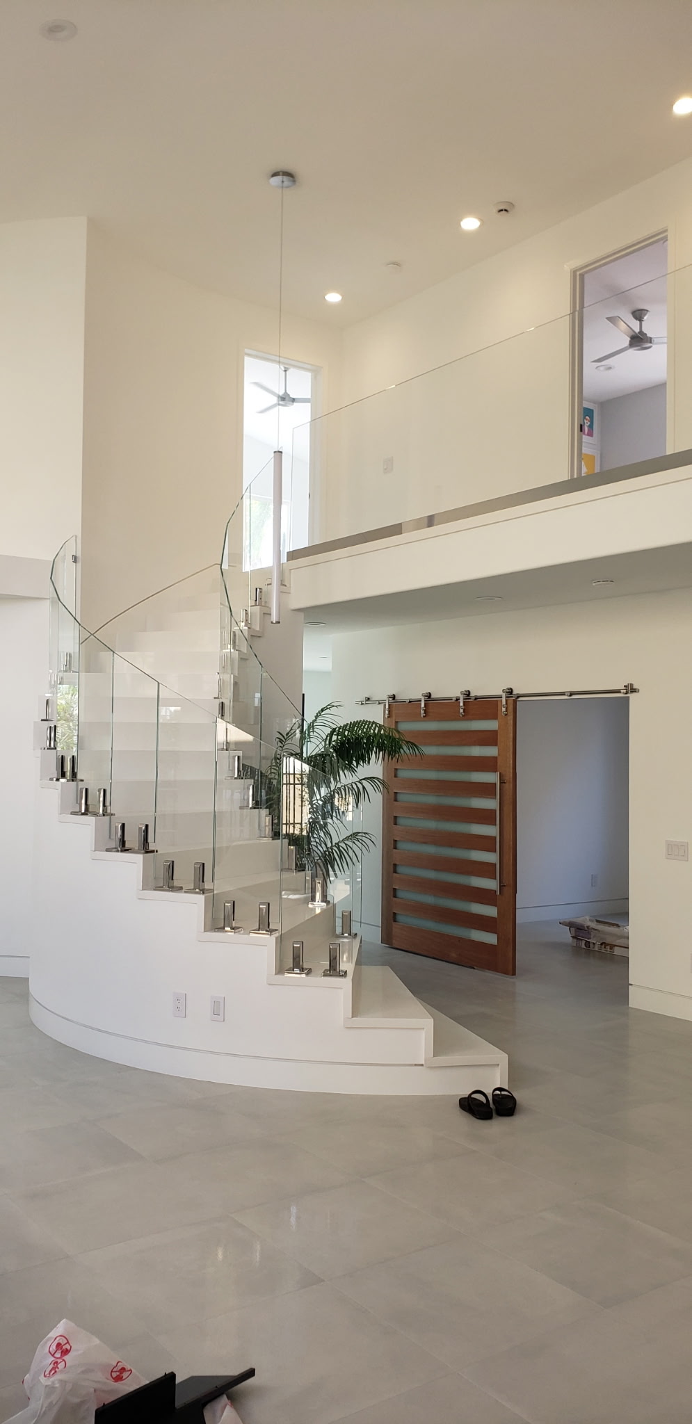 Commercial interior construction project by Mayco Construction